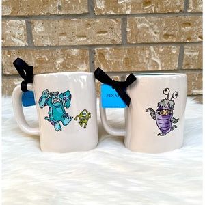 NWT RAE DUNN Disney Monsters Inc. Mug Bundle